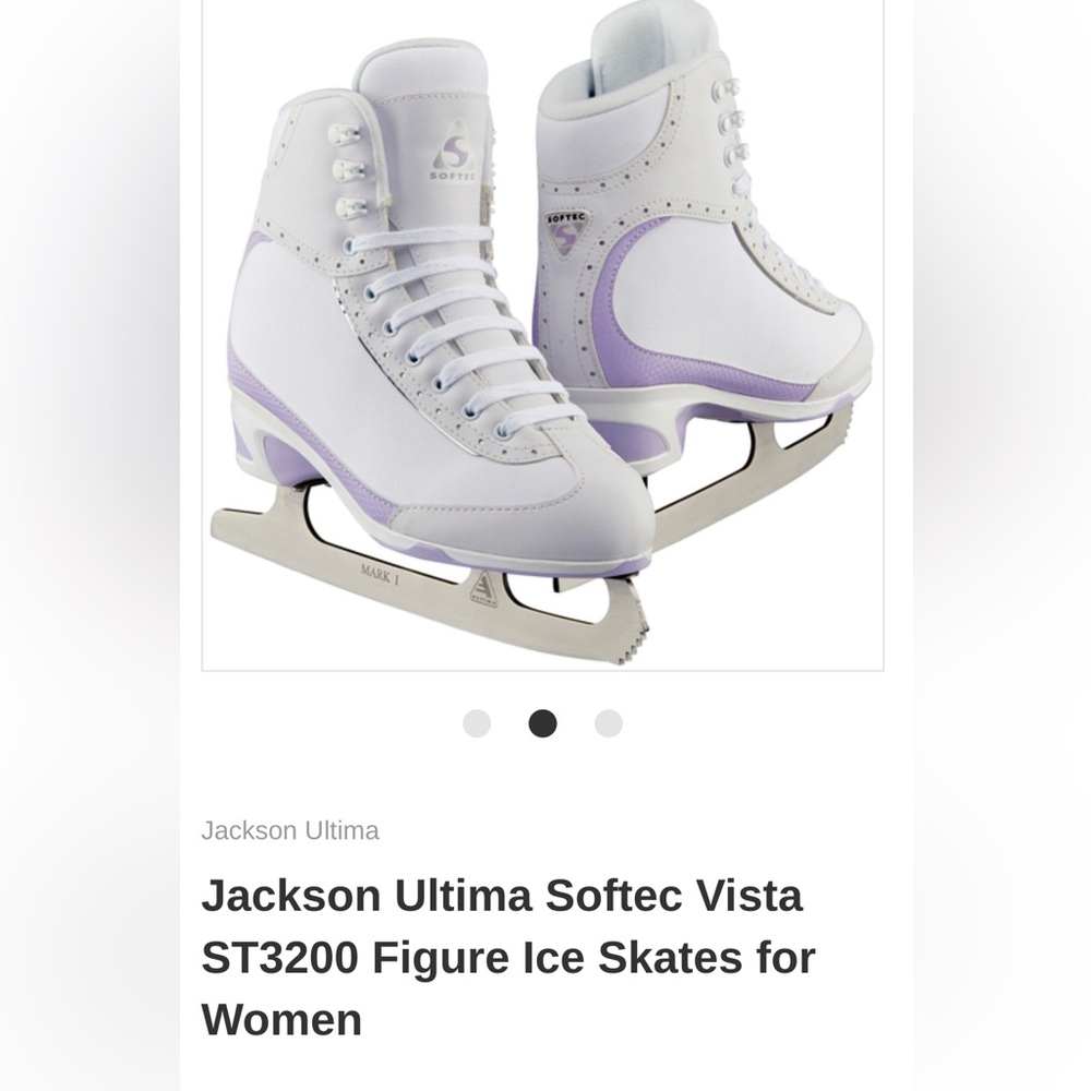 Softec Ice Skates -Jackson Ultima Softec Vista ST3200 Figure Ice Skates